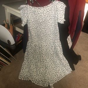 Pacsun off the shoulder romper